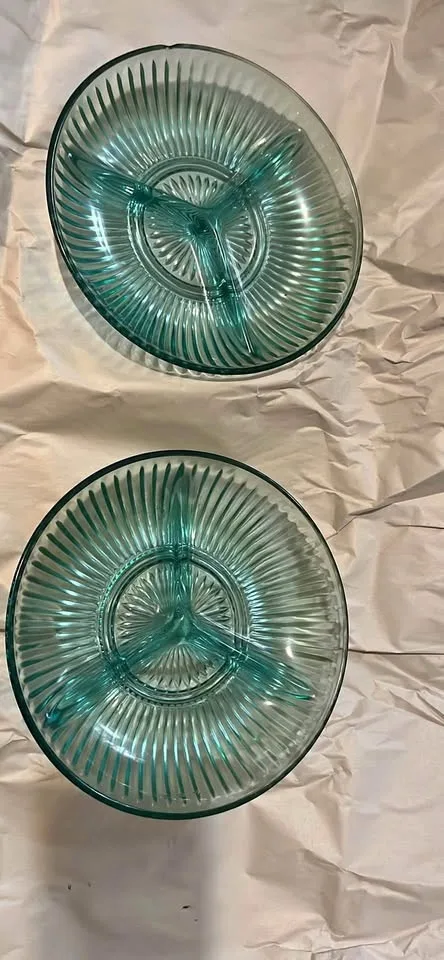 Dish plate set of 2
