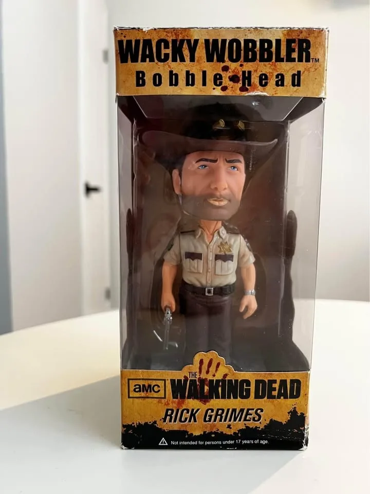 Rick Grimes | The Walking Dead bobble head action figure