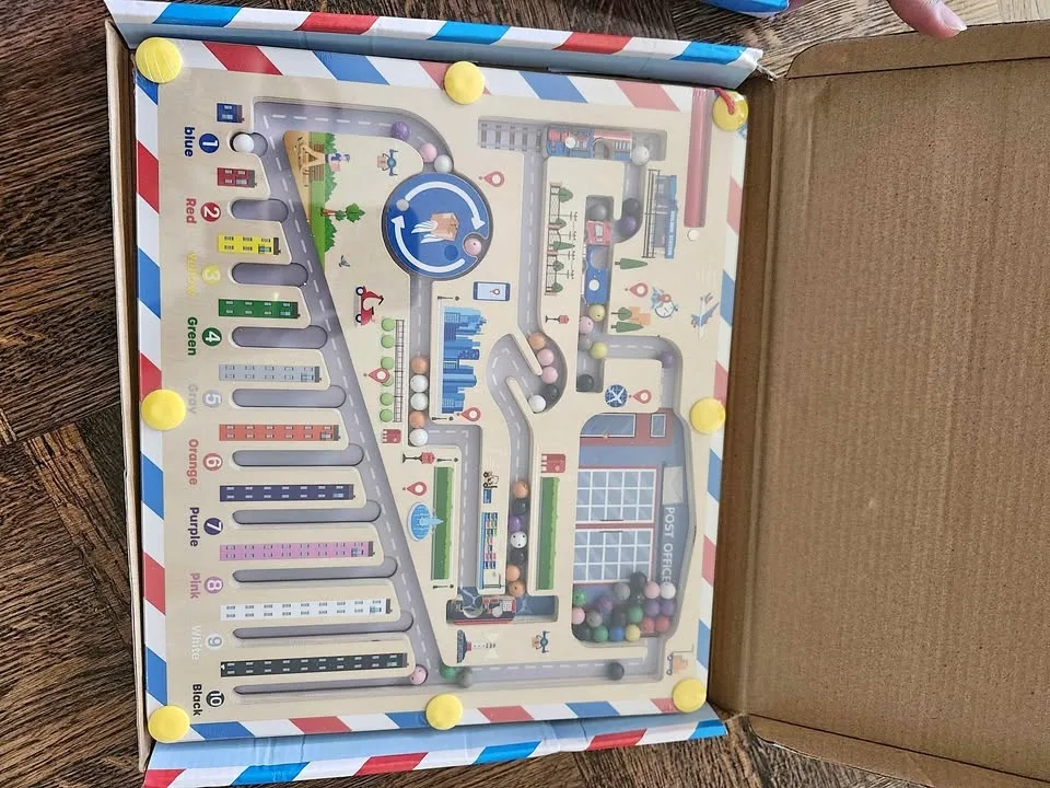 Magnetic Maze for Toddlers Boy/Girl