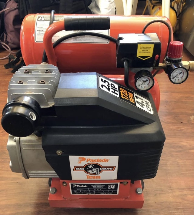 paslode air compressor 4 gallons - photo 3