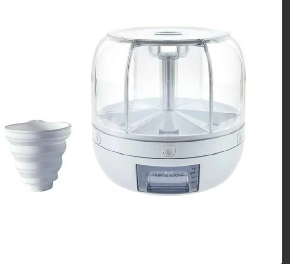 Curtis Stone® Dry Grain Dispenser - White - New image indicator(4)