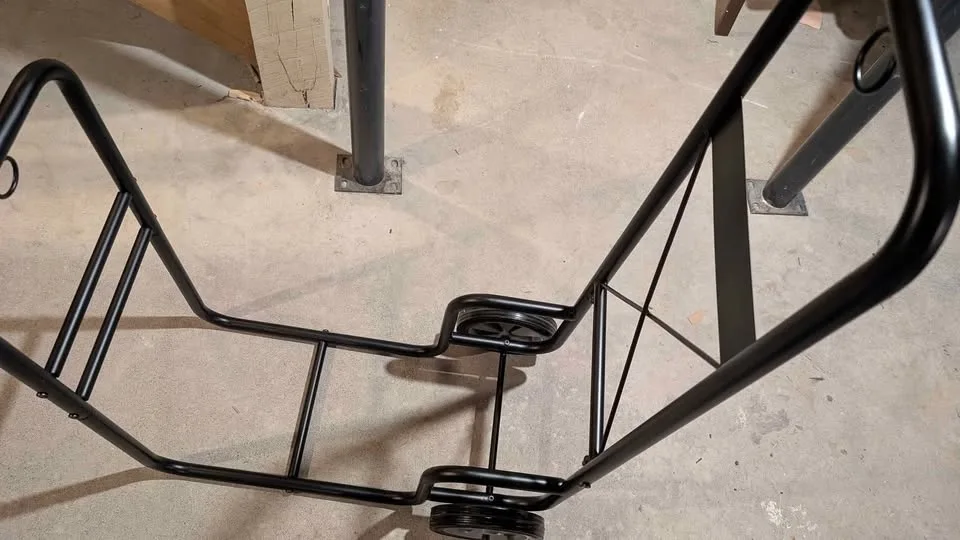 New Costway Firewood Carrier Wood Mover Dolly (Never used) image indicator(5)