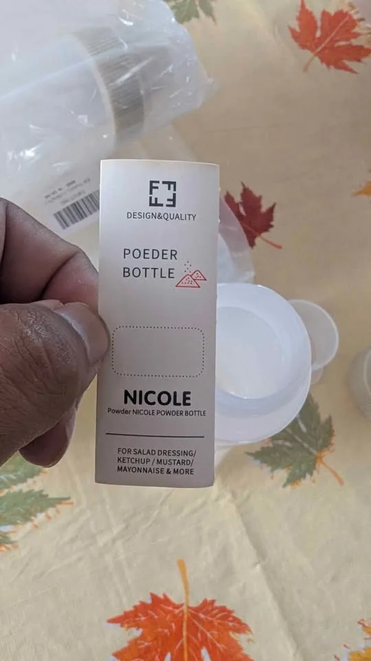 New Squeeze Bottles/ powder bottles (pack of 2) image indicator(5)