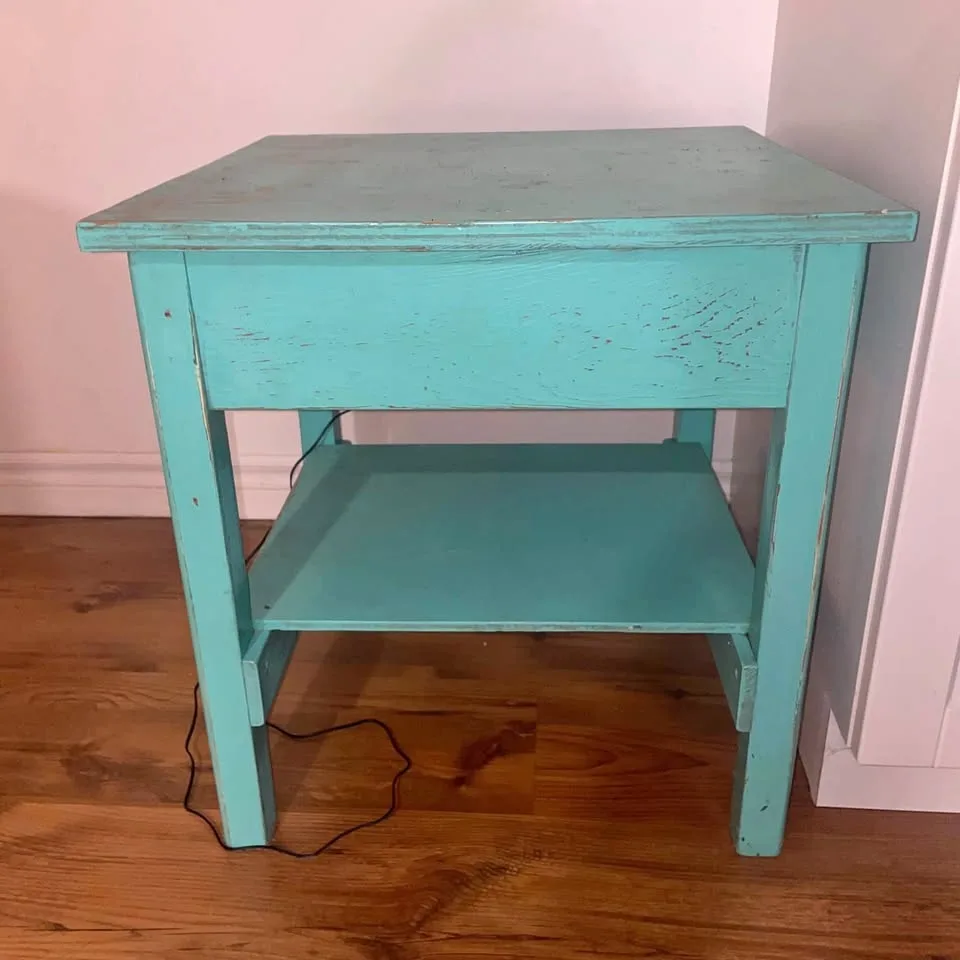 Green ish small table