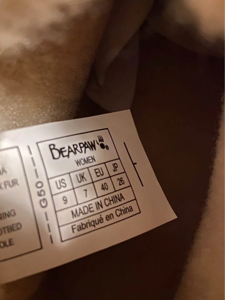 Women’s Bear Paw Warm Winter Boots, 9M, NIB. #Cleanout image indicator(7)