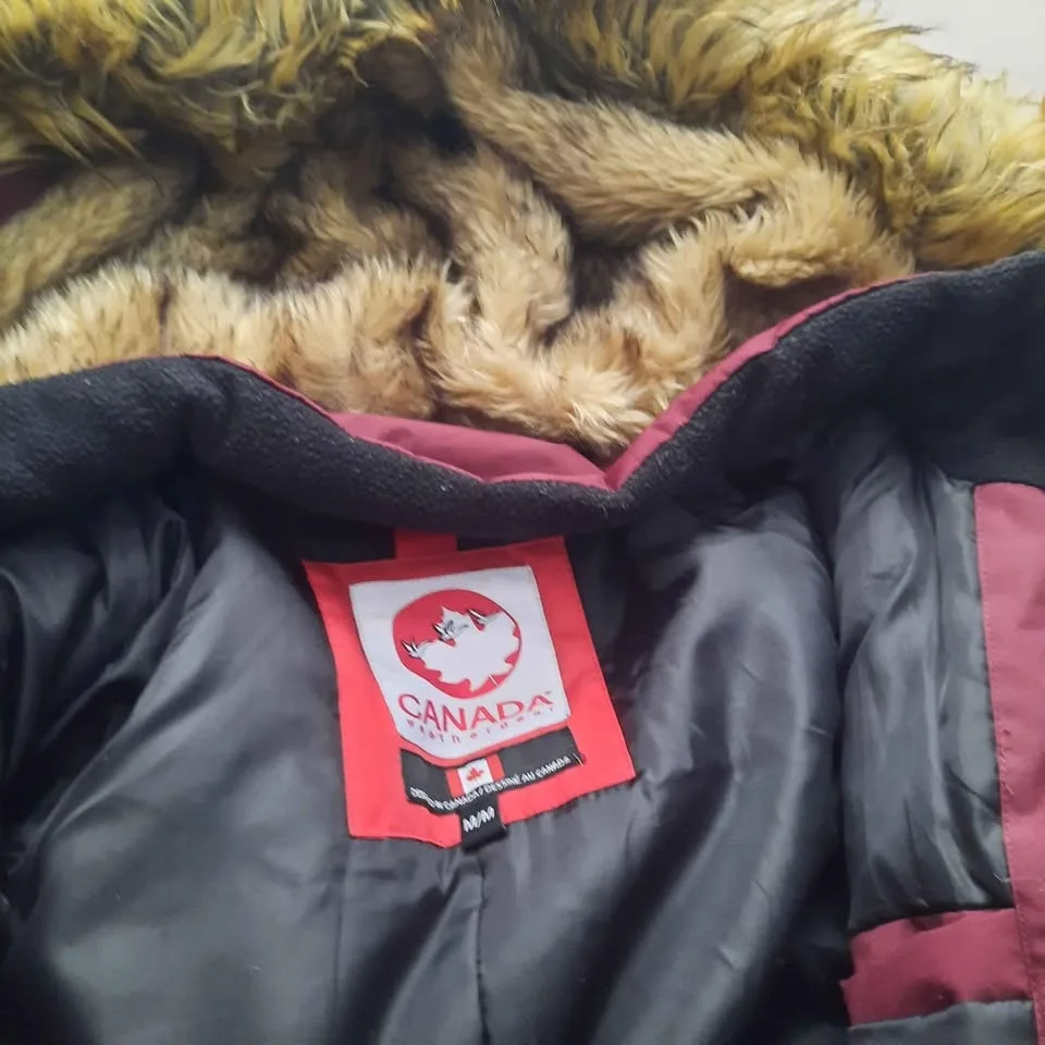 Women medium triple goose down winter jacket (-40)
