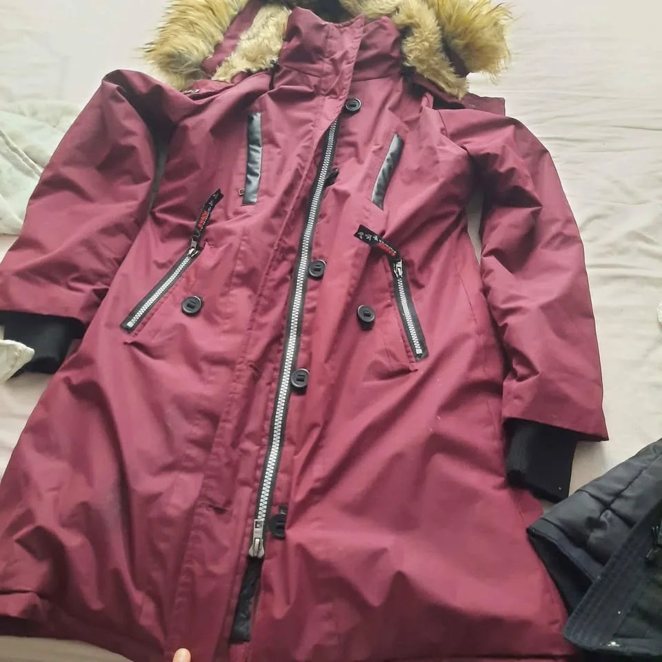 Women medium triple goose down winter jacket (-40) image indicator(3)