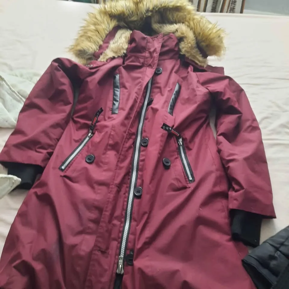 Women medium triple goose down winter jacket (-40) image indicator(4)