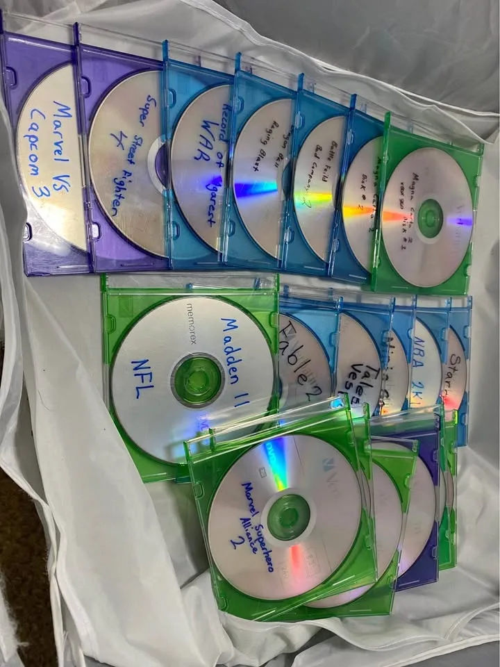 Xbox burned CDs