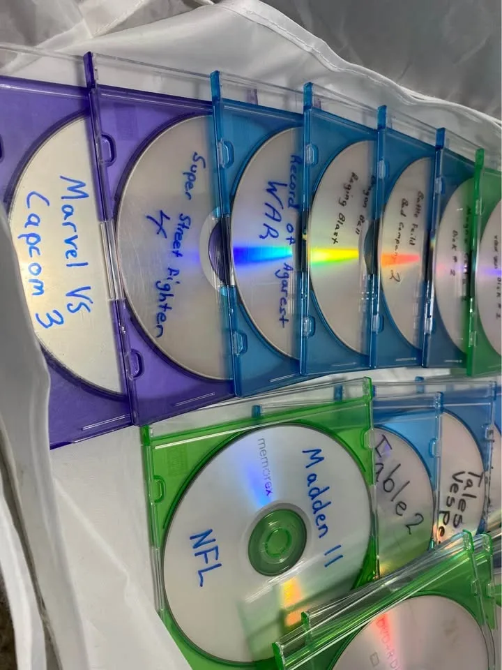 Xbox burned CDs image indicator(2)