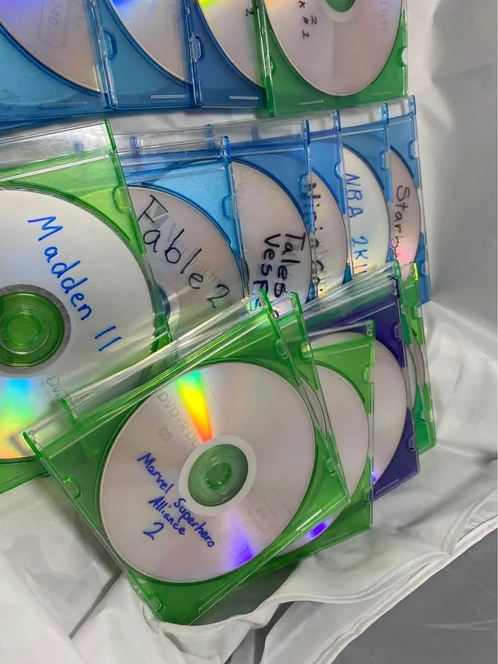 Xbox burned CDs image indicator(4)