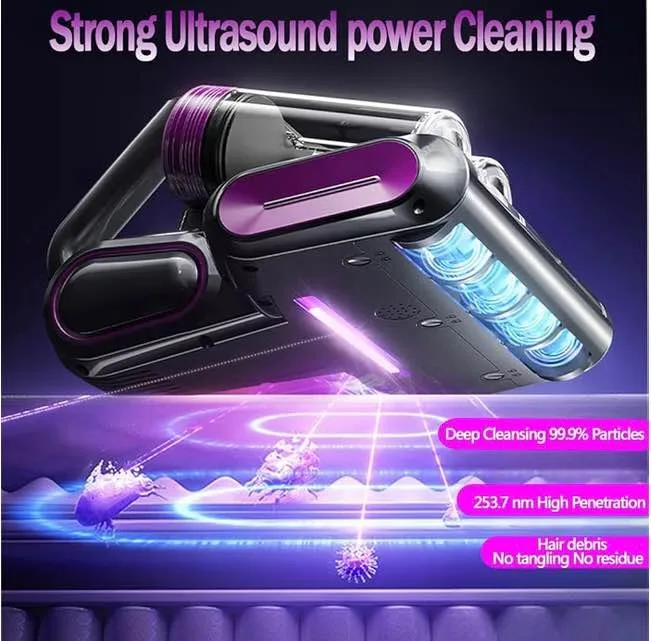 Cordless Double-Cup Mattress Cleaner image indicator(4)