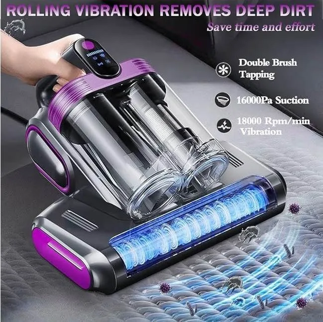 Cordless Double-Cup Mattress Cleaner image indicator(5)