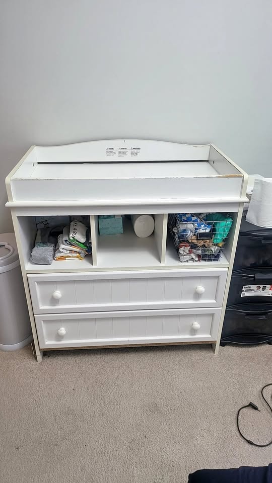 Baby Change Table & Storage