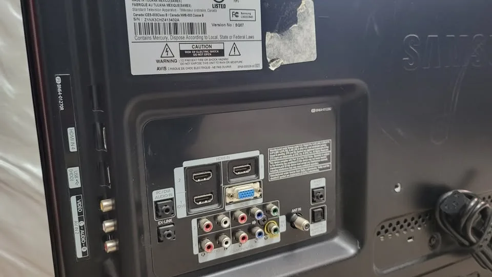 Samsung 32" Plasma TV image indicator(3)