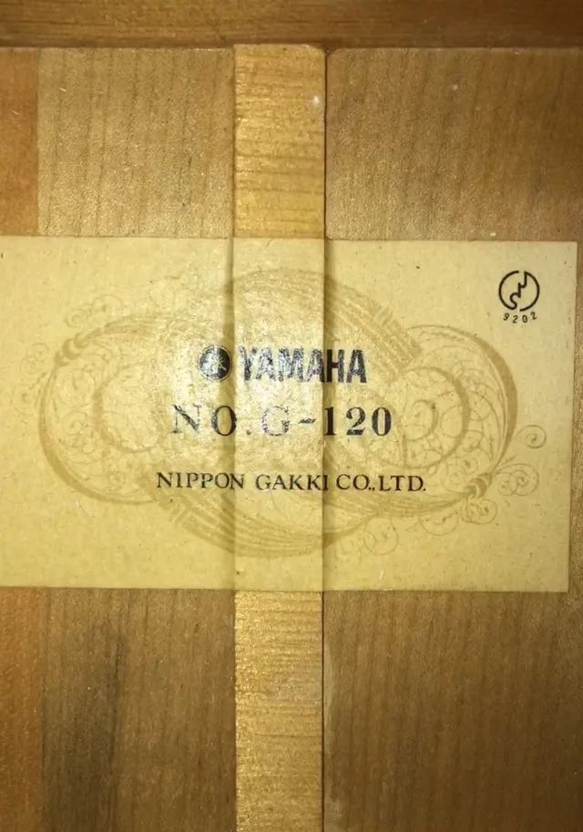 Yamaha G 120 Classical Guitar Vintage Japan image indicator(6)