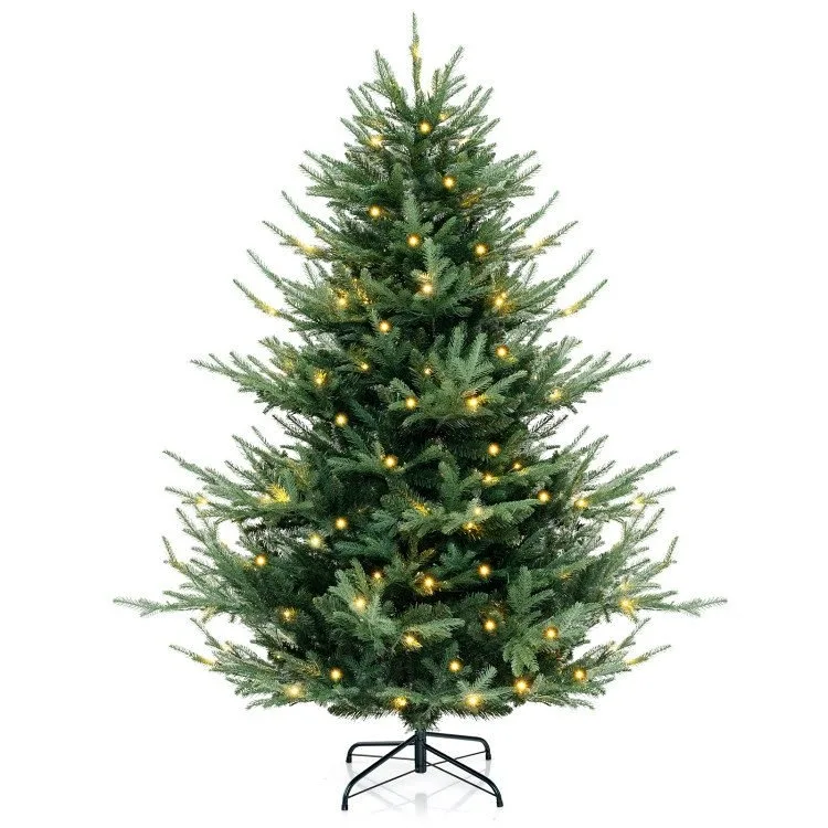 6 Feet Pre-Lit Artificial Christmas Tree