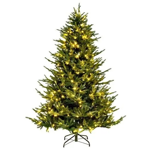 7-ft Pre-Lit Artificial Christmas Tree