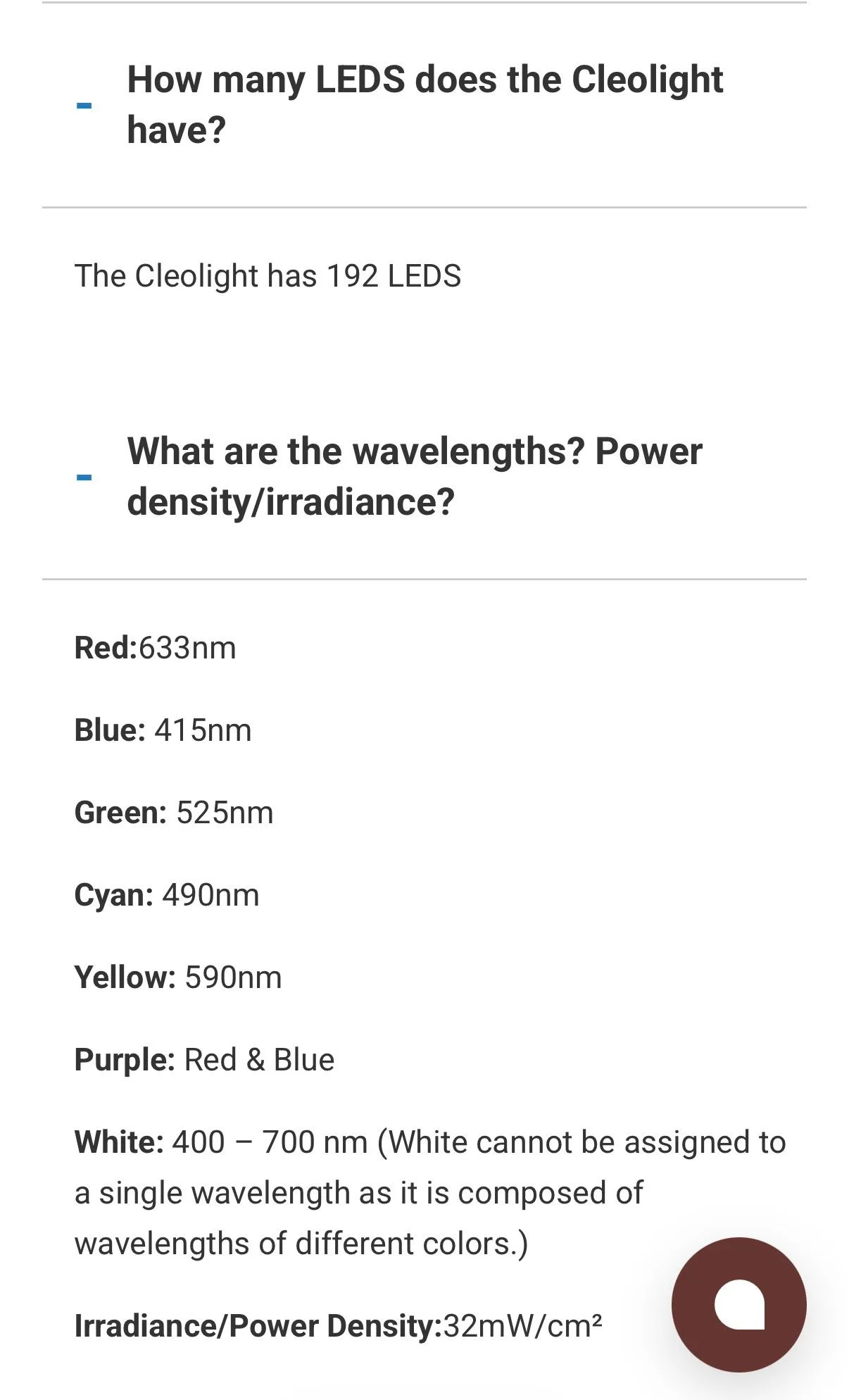 Cleolight LED mask image indicator(4)