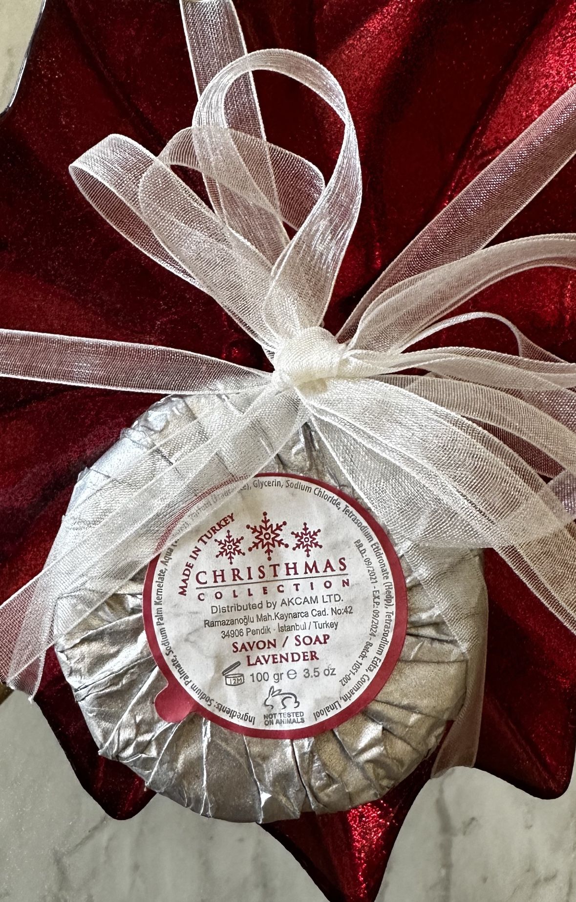 Christmas Glass Decorative Platter - photo 2