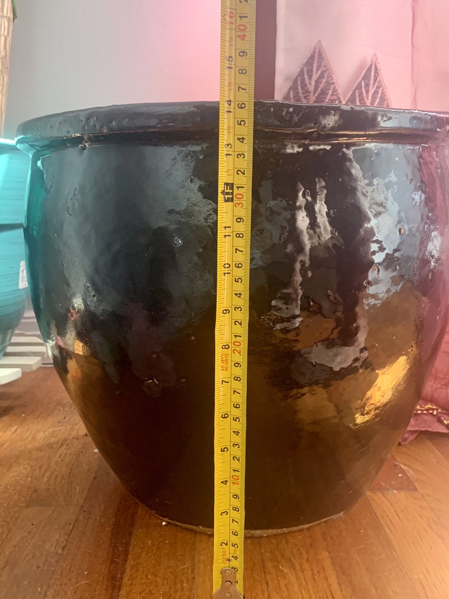 Extra Large Handmade Ceramic Pot Planter - photo 2