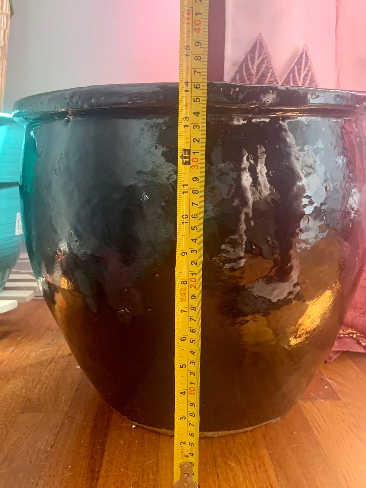 Extra Large Handmade Ceramic Pot Planter image indicator(2)