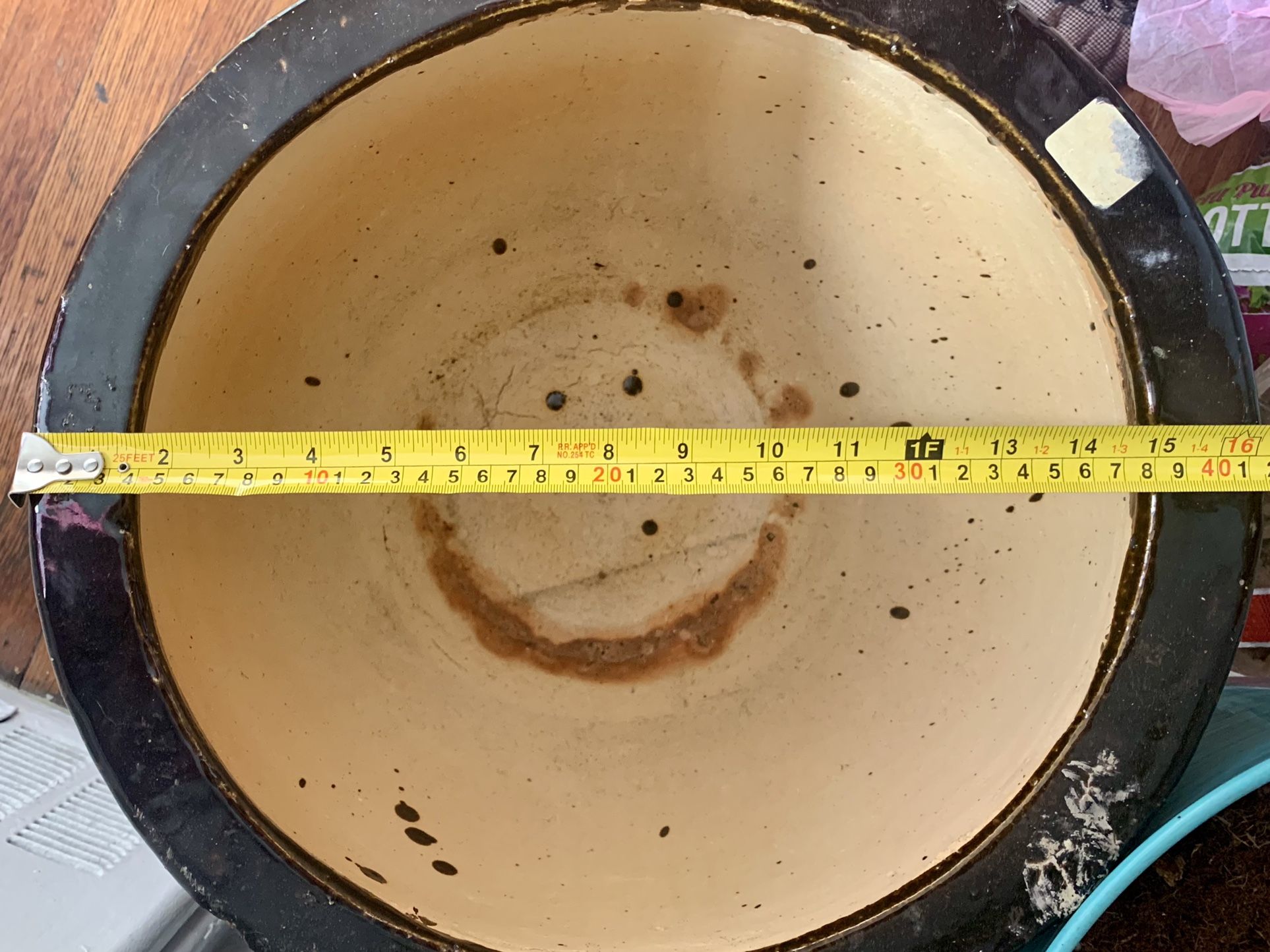 Extra Large Handmade Ceramic Pot Planter - photo 4