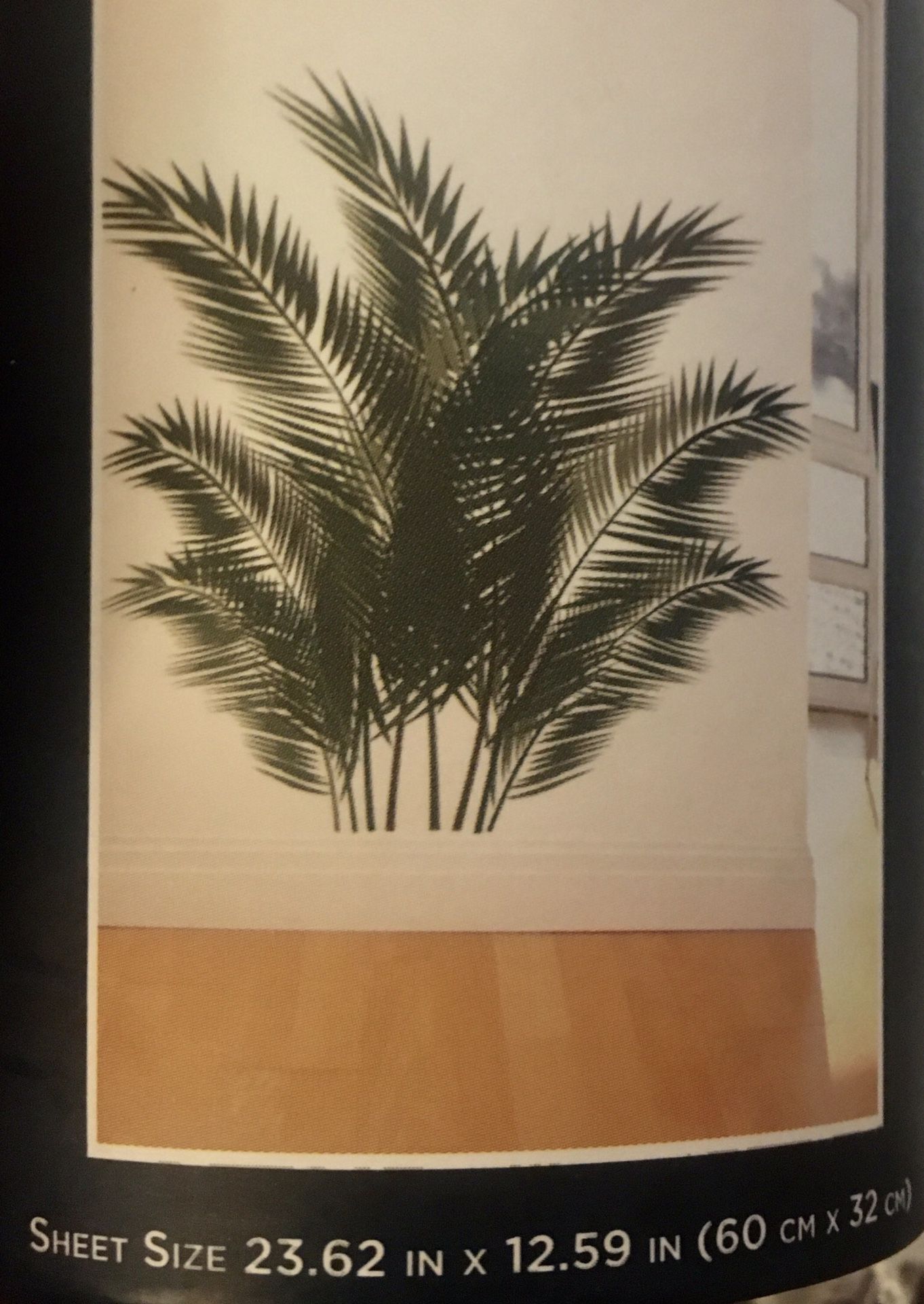 Wall accent plant sticker