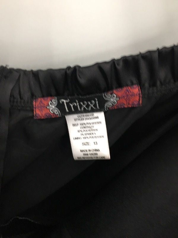 Women's black and silver silky dress - photo 3