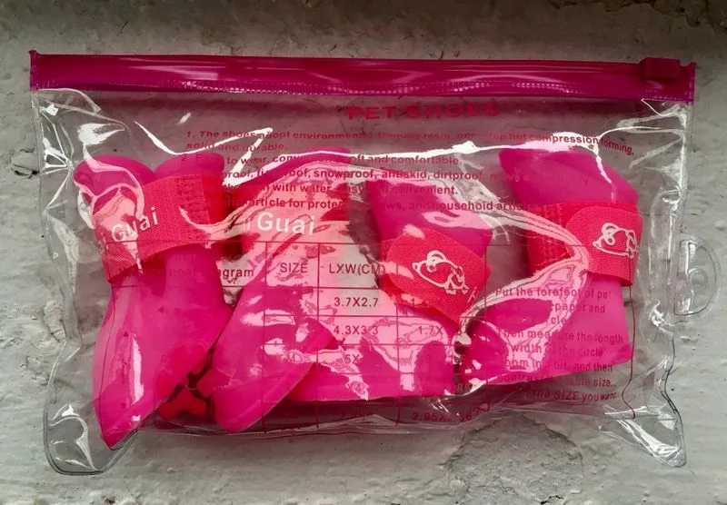 Dog rain/snow booties