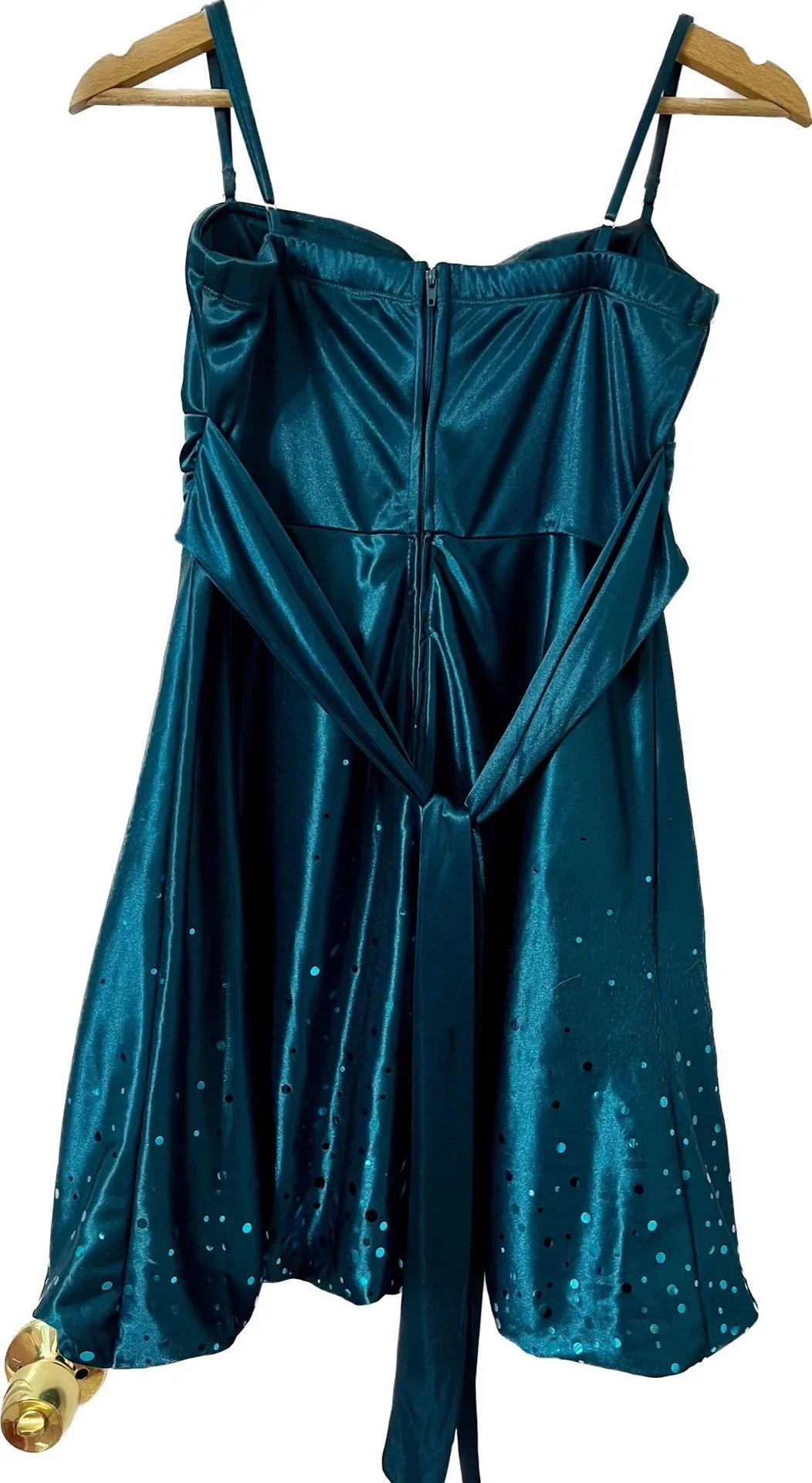 Teal Sequin Dress image indicator(2)