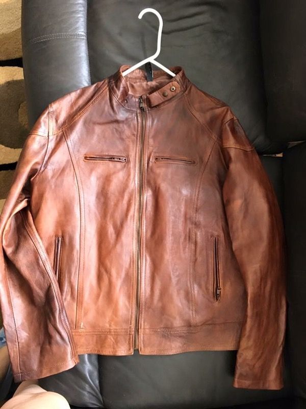 Genuine Italian leather jacket