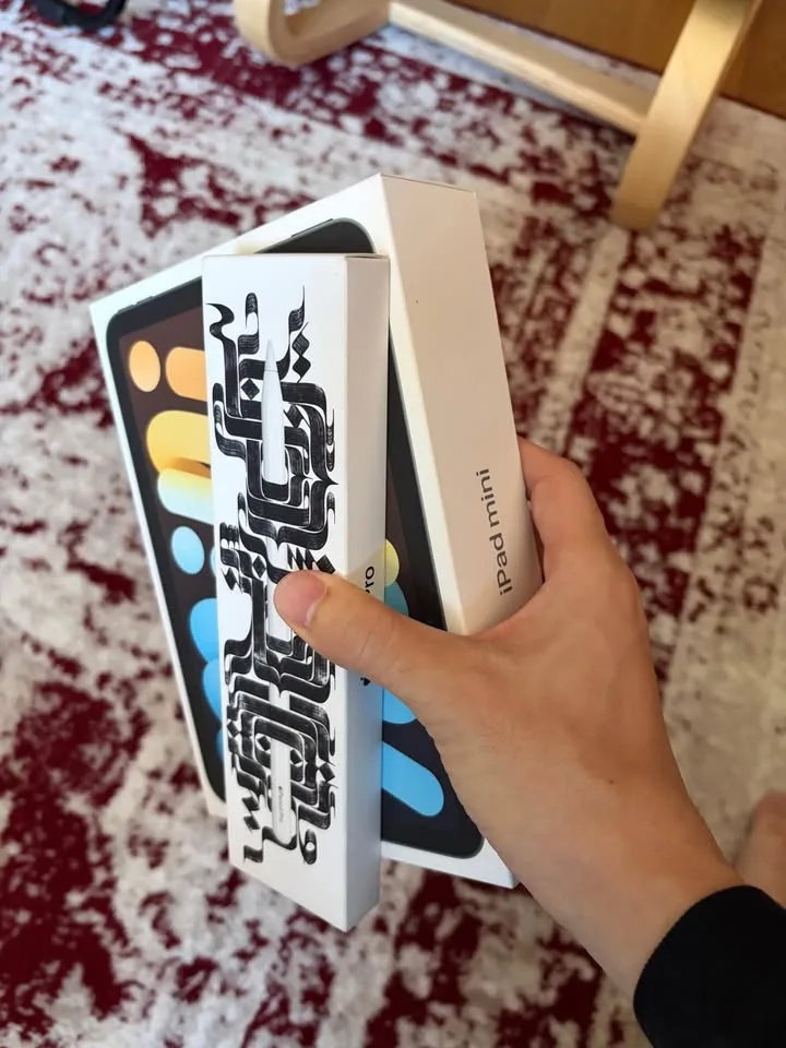 iPad mini A17 pro + pencil pro + paper white cover image indicator(4)