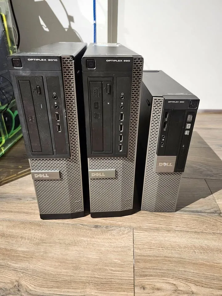 3 Computers, Core i5, 8 GB RAM, 500 GB Hdd