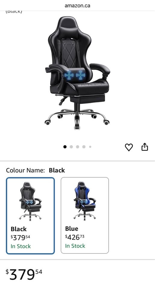 Brand New Gaming Chair with Footrest - photo 2