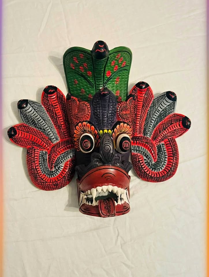 Sri Lankan Wooden Mask