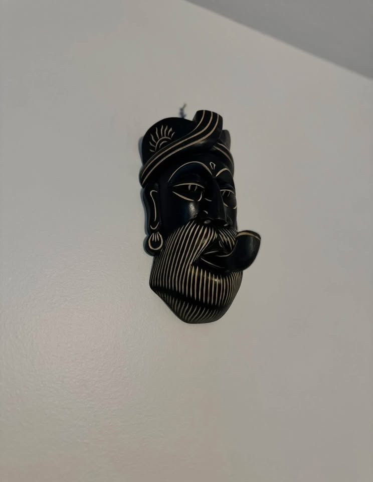 Sri Lankan Wooden Mask - photo 4