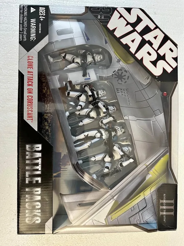 Star Wars Clone Attack on Coruscant Battle Pack SEALED