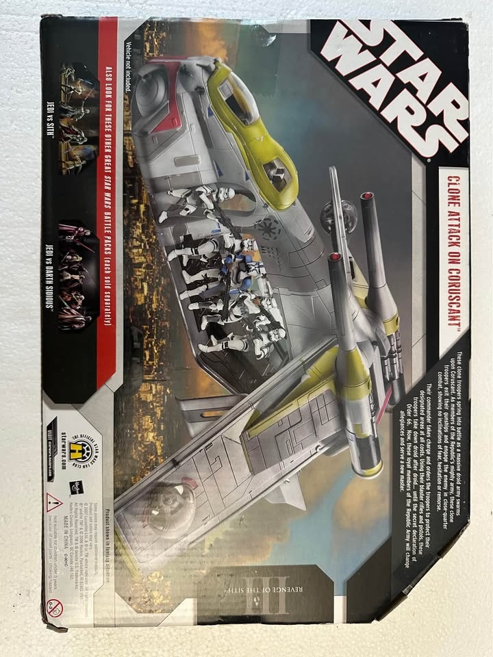 Star Wars Clone Attack on Coruscant Battle Pack SEALED - photo 2