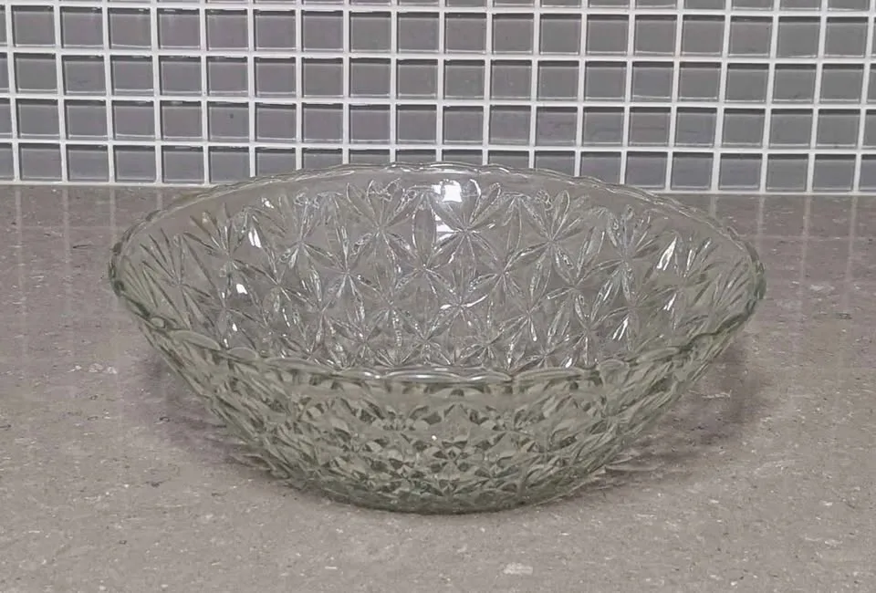 Vintage Anchor Hocking Glass Serving Plate Bowl image indicator(2)