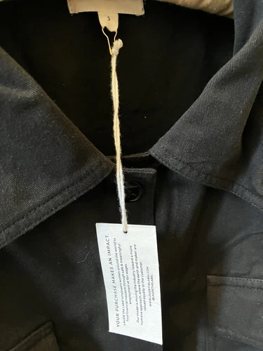 LAUDE THE LABEL pocket “Shacket” size S Black - photo 4