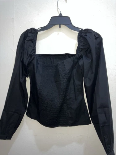 MARCELLA NYC Black Shira Top, Size XS, NWT - photo 2