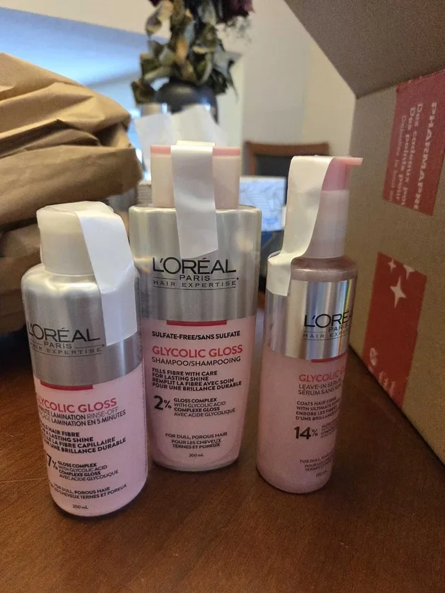 L'Oreal Glycolic Gloss Set