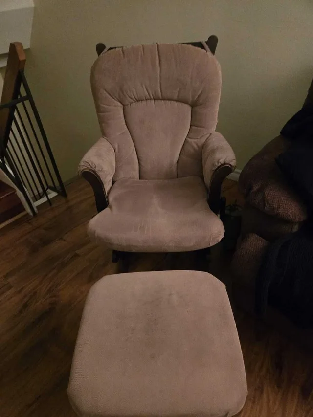 Dutailier Glider and Ottoman