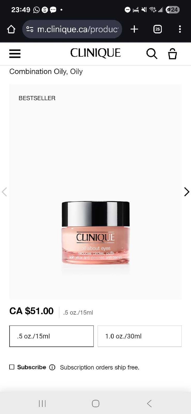 Clinique New All About Eyes