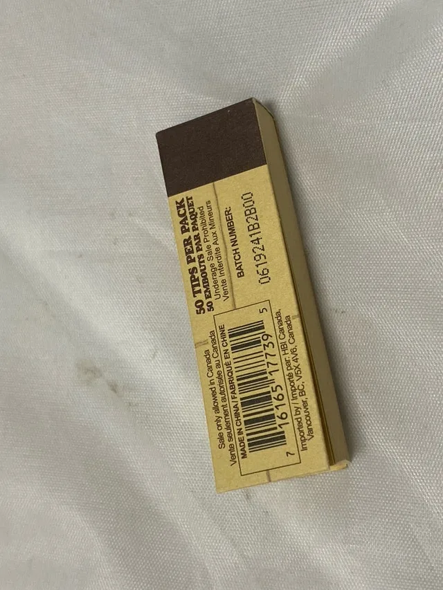 RAW Original Tips Natural Rolling Papers Filter image indicator(2)