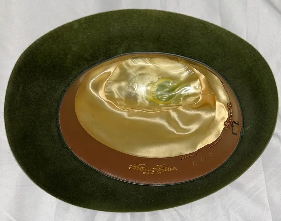 Brooks Brothers Men’s Fedora Hat - SZ Small #cleanout image indicator(4)