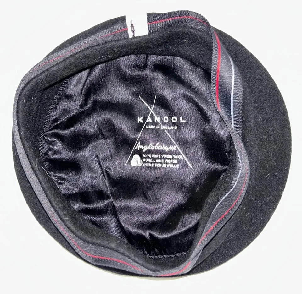 Kangol Black Beret - Child Size or Small Adult #cleanout image indicator(2)