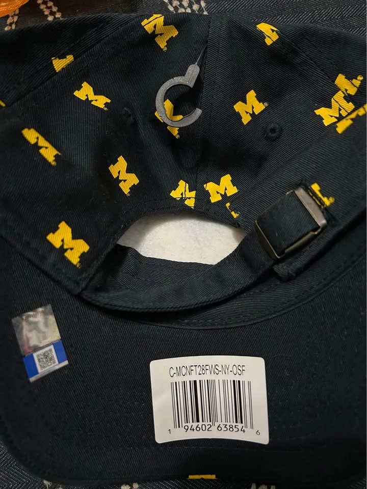 University of Michigan NEW One Size Adult Baseball Cap #cleanout image indicator(4)