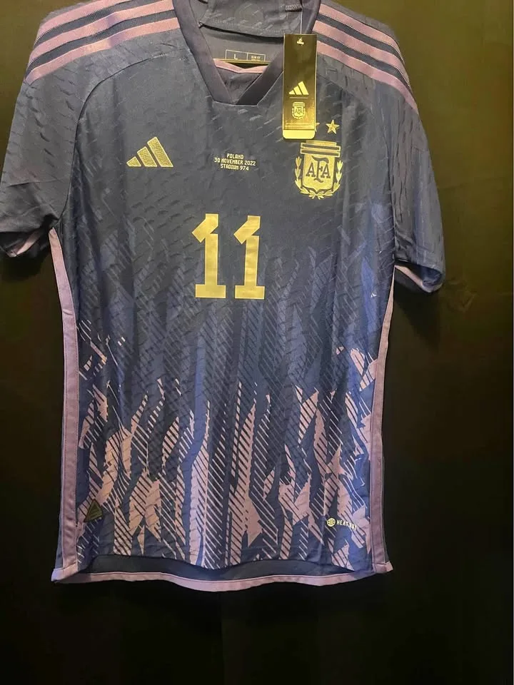 Di Maria Argentina World Cup 2022 Away Jersey